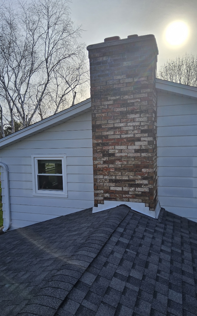 Brick Chimney Rebuild