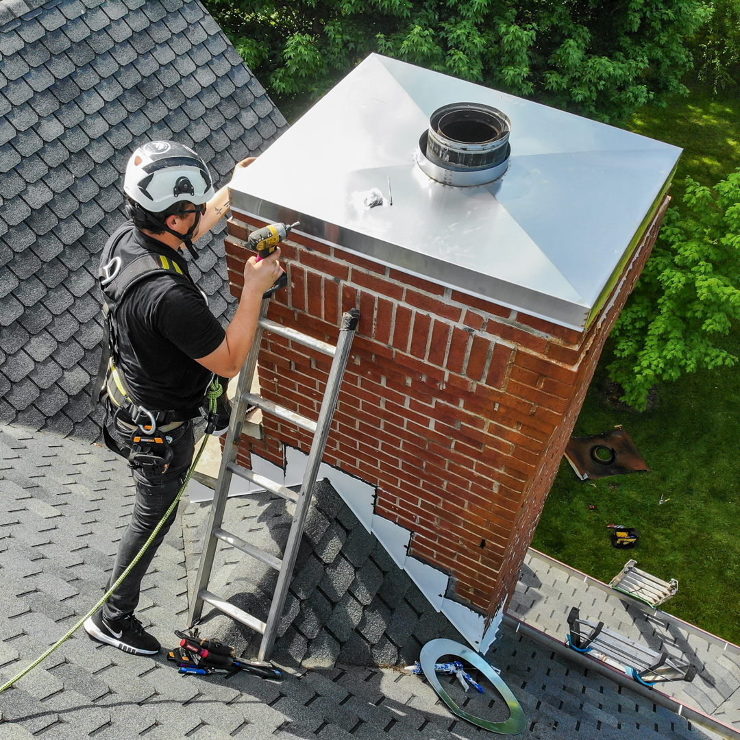 chimney cap installation in grafton WI