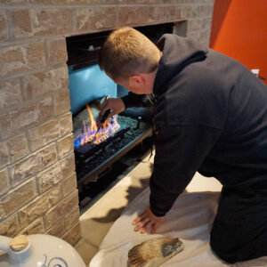 Gas fireplace repairs and inspections in Bayside & New Berlin, WI