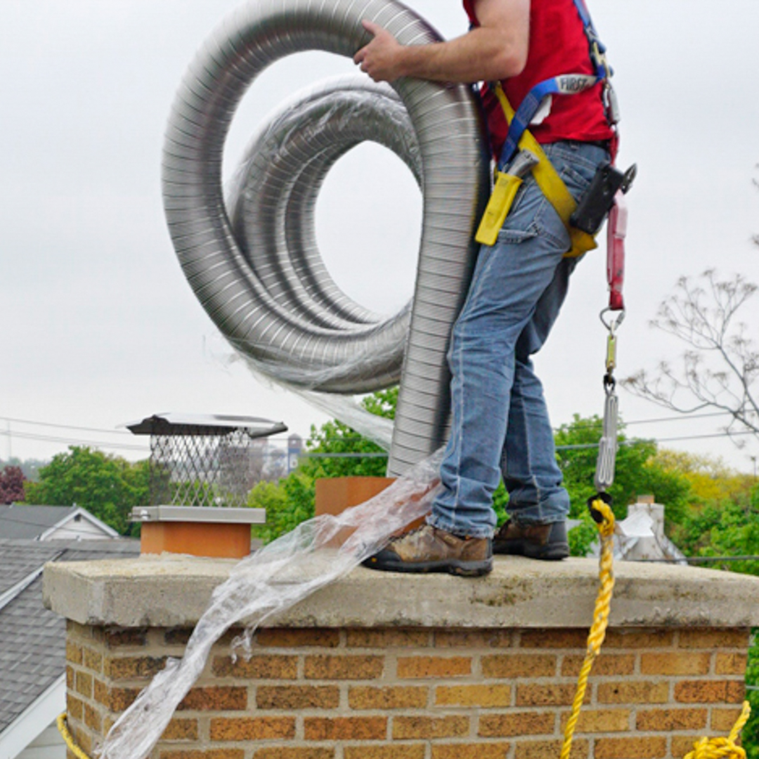 chimney relining in Milwaukee, WI