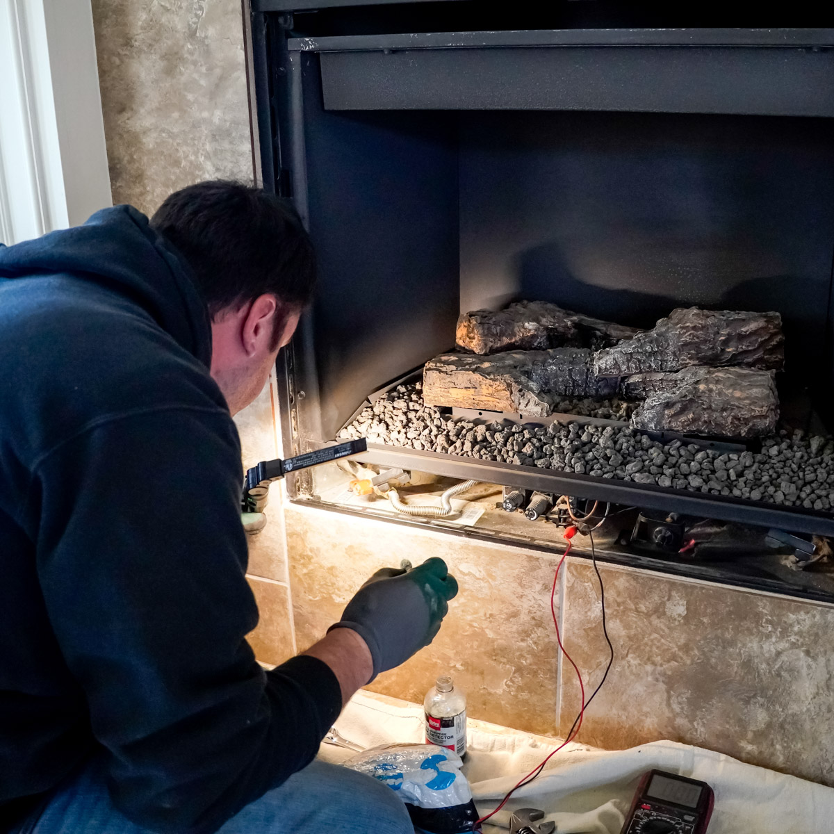 Gas fireplace repairs and inspections in Bayside & New Berlin, WI