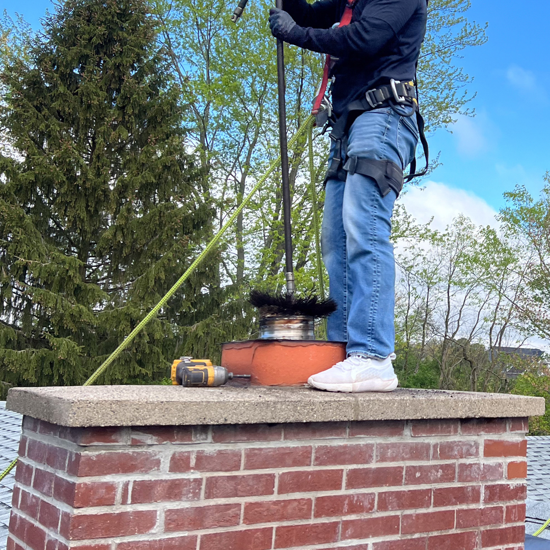 chimney sweeping in Nashotah WI