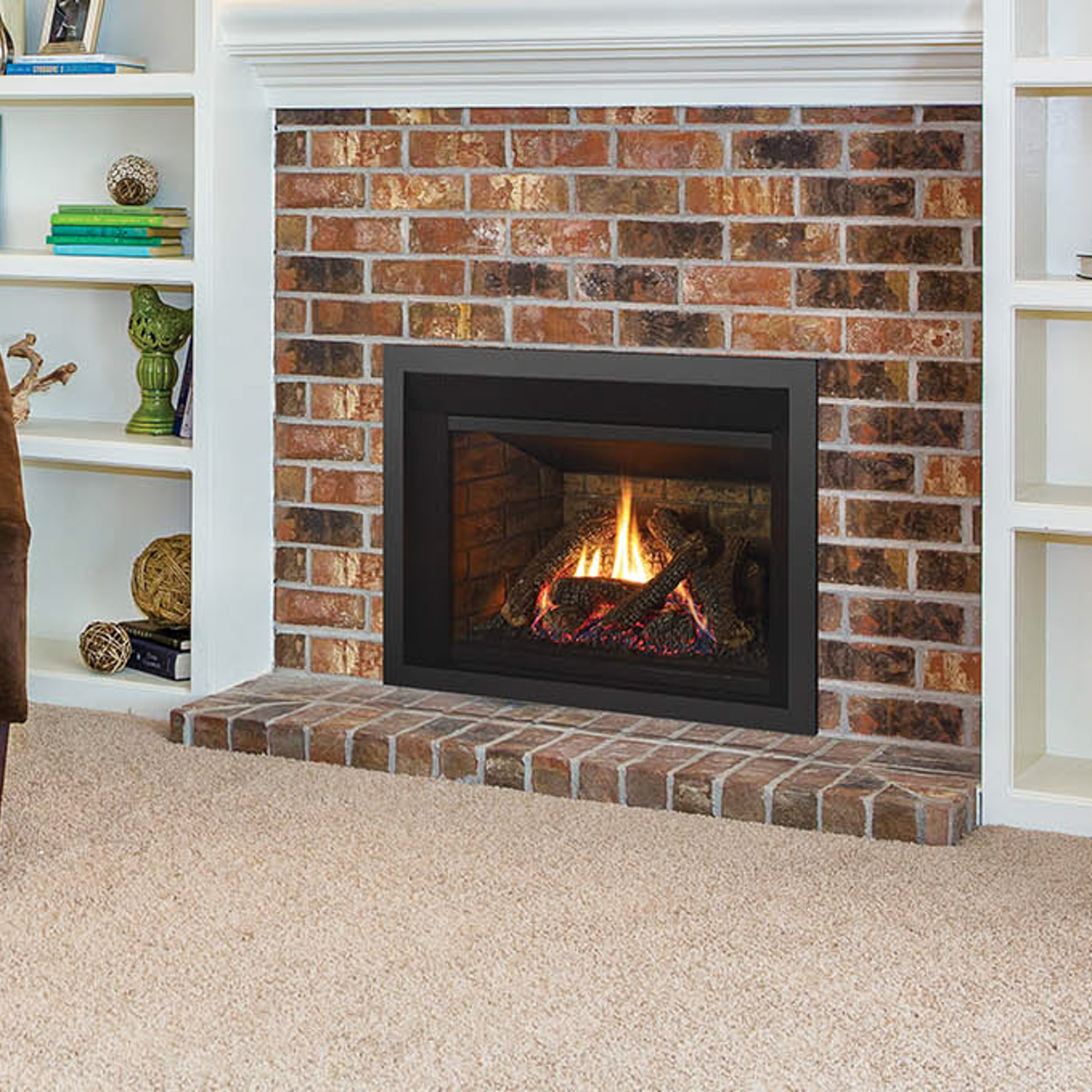 Installing new fireplace inserts in Merton & Lannon, WI